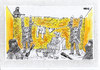 Cartoon: The hostages (small) by Dluho tagged hostages