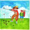Cartoon: golf queen (small) by siobhan gately tagged sport,golf,women