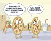 Cartoon: ... (small) by Tobias Wieland tagged pizza,fast,food,party,stück,hot,dog,hamburger,salami
