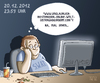 Cartoon: Das wars (small) by Tobias Wieland tagged internet,online,weil,weltuntergang,click,klick,computer,pc,www,apokalypse