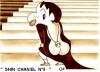 Cartoon: BIZARRE NICOLE KIDMAN... (small) by QUIM tagged commercial,kidman,shinchan,chanel,