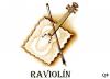 Cartoon: RAVIOLIN (small) by QUIM tagged ravioli,