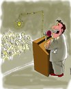 Cartoon: electricity from leader (small) by Medi Belortaja tagged electricity,energy,light,speech,head,leader