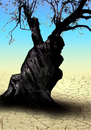 Cartoon: tree thinking (small) by Medi Belortaja tagged tree,thinking,environment