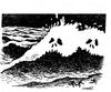 Cartoon: tsunami (small) by Medi Belortaja tagged tsunami,death,waves