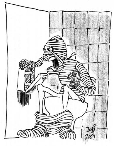 A Cartoon Mummy