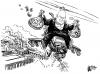 Cartoon: Cheney Profits (small) by halltoons tagged cheney,iraq,war,hallliburton