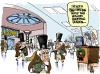 Cartoon: Scrooged (small) by halltoons tagged scrooge,christmas,sales,malls,retail