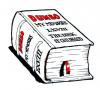 Cartoon: Big book (small) by freekhand tagged book,memories,