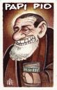 Cartoon: Papi Pio (small) by matteo bertelli tagged berlusconi,papi,padre,pio,bertelli