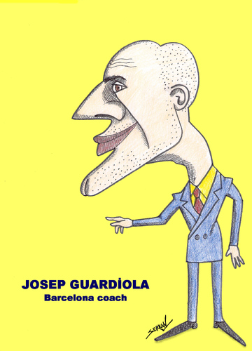 josep guardiola salary. Cartoon: JOSEP GUARDIOLA