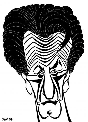 Cartoon: Sean Penn (medium) by Xavi dibuixant tagged sean,penn,caricature