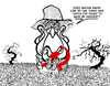 Cartoon: Farmer Bush (small) by Xavi dibuixant tagged bush,crisis,usa,crack,money,bank