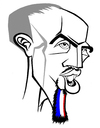 Cartoon: Franck Ribery (small) by Xavi dibuixant tagged bayern,munchen,franck,ribery,euro2008,football,soccer,france