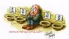 Cartoon: International crisis (small) by Roberto Mangosi tagged economy money poor markets