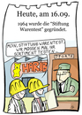 Cartoon: 16. September (small) by chronicartoons tagged stiftung,warentest,gummibärchen,haribo,cartoon