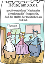 Cartoon: 30. Januar (small) by chronicartoons tagged dicke,deutsche,fett,mc,donalds,supersize,me,übergewicht,cartoon