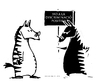 Cartoon: POSITIVE DISCRIMINATION (small) by ELCHICOTRISTE tagged discrimination