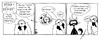 Cartoon: Kater und Köpcke - Nagel IV (small) by badham tagged kater,hammel,badham,köpcke,hammer,nagel,frog,bewitched,kiss,princess,studio,nail,tool,werkzeug,yoga,instructor,friendliness,freundlichkeit