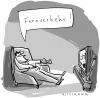 Cartoon: fernverkehr (small) by kittihawk tagged sex tv porno