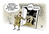 Cartoon: Gaza Soldaten Tunnelkampf (small) by Schwarwel tagged gaza,krise,krieg,deutsche,soldaten,israel,tunnelkampf,maulwurf,armee,heer,gewalt,waffen,kamerad,karikatur,schwarwel
