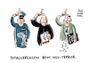 Cartoon: NSU Untersuchungsausschuss (small) by Schwarwel tagged nsu,untersuchungsausschuss,thüringen,polizei,justiz,verfassungsschutz,morde,rechtsextremismus,rechtsextrem,tod,mord,terrorzelle,terror,waffen,gewalt,beate,zschäpe,nazi,nazis,neonazis,böhnhardt,mundlos,rechtsterroristen,bka,cartoon,karikatur,schwarwel