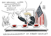 Cartoon: Trump Iran Eskalation (small) by Schwarwel tagged trump,weißes,haus,us,usa,america,amerika,president,präsident,iran,soleimani,mord,ermordung,drohne,krieg,angriff,vergeltung,vergeltungsschlag,militärstützpunkt,abzug,truppen,dritter,weltkrieg,putin,militär,soldaten,militärangriff,rüstungsexporte,aufrüstung,heer,armee,raketen,militärbasis,washington,irak,irakische,raketenabwehr,golfregion,atomabkommen,revolutionsgarden,luftwaffenstützpunkt,operation,märtyrer,akt,der,selbstverteidigung,pentagon,cartoon,karikatur,schwarwel