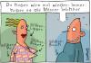 Cartoon: Silikon (small) by Josef Schewe tagged brust,bauch,po,mann,frau,busen,silikon,emanzipation,