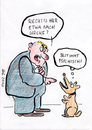 Cartoon: olfaktorische Halluzination (small) by bob tagged hund