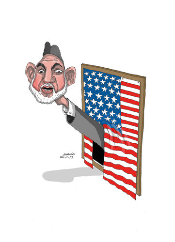 Cartoon: afghan-US (medium) by Shahid Atiq tagged 0179