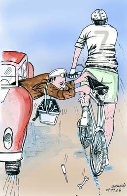 Cartoon: tour de france (medium) by Shahid Atiq tagged 020,