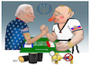 Cartoon: Biden-Putin race! (small) by Shahid Atiq tagged world