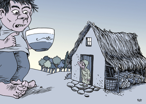 Cartoon: Neighborhood (medium) by beto cartuns tagged coffee