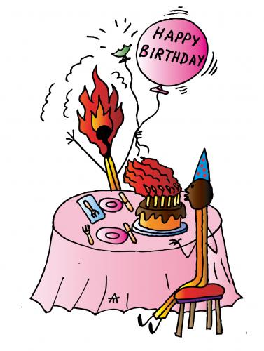 happy birthday cartoon. Cartoon: Happy Birthday