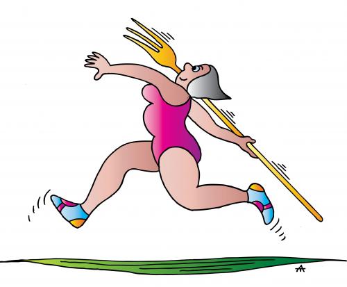 Cartoon: Olympic Discipline