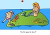 Cartoon: Fish Again (small) by Alexei Talimonov tagged fish,island,mermaid