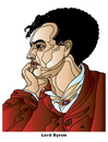 Cartoon: Lord Byron (small) by Alexei Talimonov tagged byron