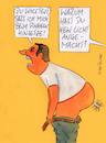 Cartoon: hinsetzen (small) by Peter Thulke tagged pinkeln,sitzen,dumm