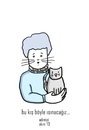 Cartoon: cat and winter (small) by adimizi tagged cizgi