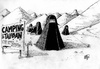 Cartoon: camping Taliban (small) by jean gouders cartoons tagged burka taliban afghanistan jean gouders