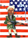 Cartoon: osama Bin Laden (small) by jean gouders cartoons tagged osama bin laden jean gouders terror terrorist al qauida