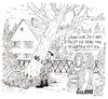 Cartoon: Anpacken (small) by Christian BOB Born tagged garten,freizeit,arbeit,anpacken