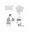 Cartoon: Kommst du mit? (small) by Christian BOB Born tagged ball,sport,krank