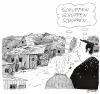 Cartoon: ohne Titel (small) by Christian BOB Born tagged paare,probleme,sichtweisen