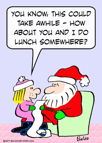 Cartoon Christmas Lunch Somewhere Medium Rmay Tagged