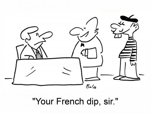 Cartoon French