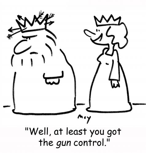 gun control cartoons. Cartoon: gun control (medium)