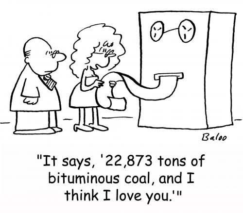 cartoons in love. Cartoon: I think I love you