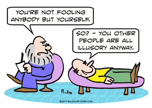 Cartoon: illusory people psychiatrist (medium) by rmay tagged psychiatrist,people,illusory