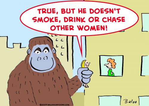 cartoon king kong